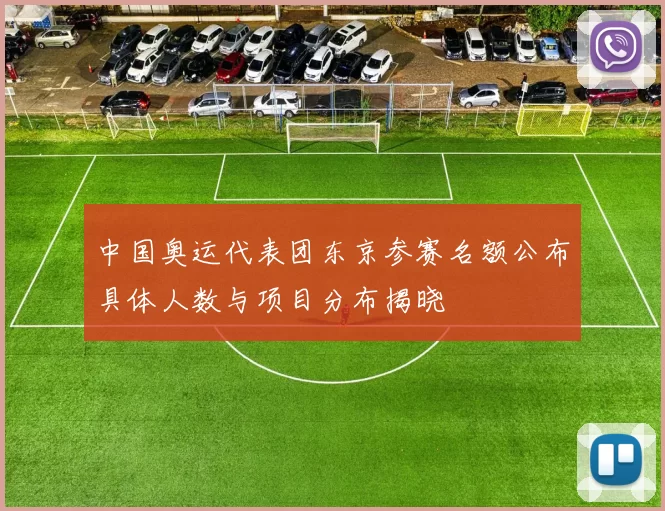 中国奥运代表团东京参赛名额公布具体人数与项目分布揭晓